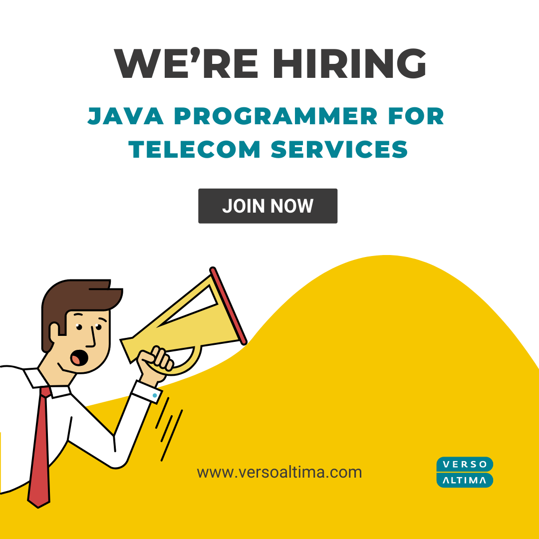 Hiring: Java Programmer for Telco (Junior)